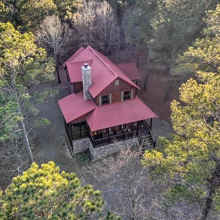 Broken Bow Cabin With Deck, Hot Tub And Fire Pit! Exterior photo
