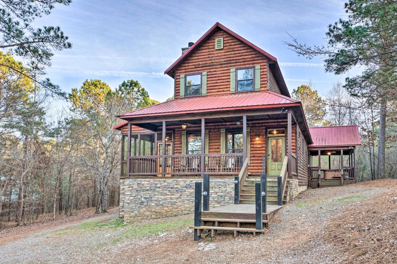 Broken Bow Cabin With Deck, Hot Tub And Fire Pit! Exterior photo
