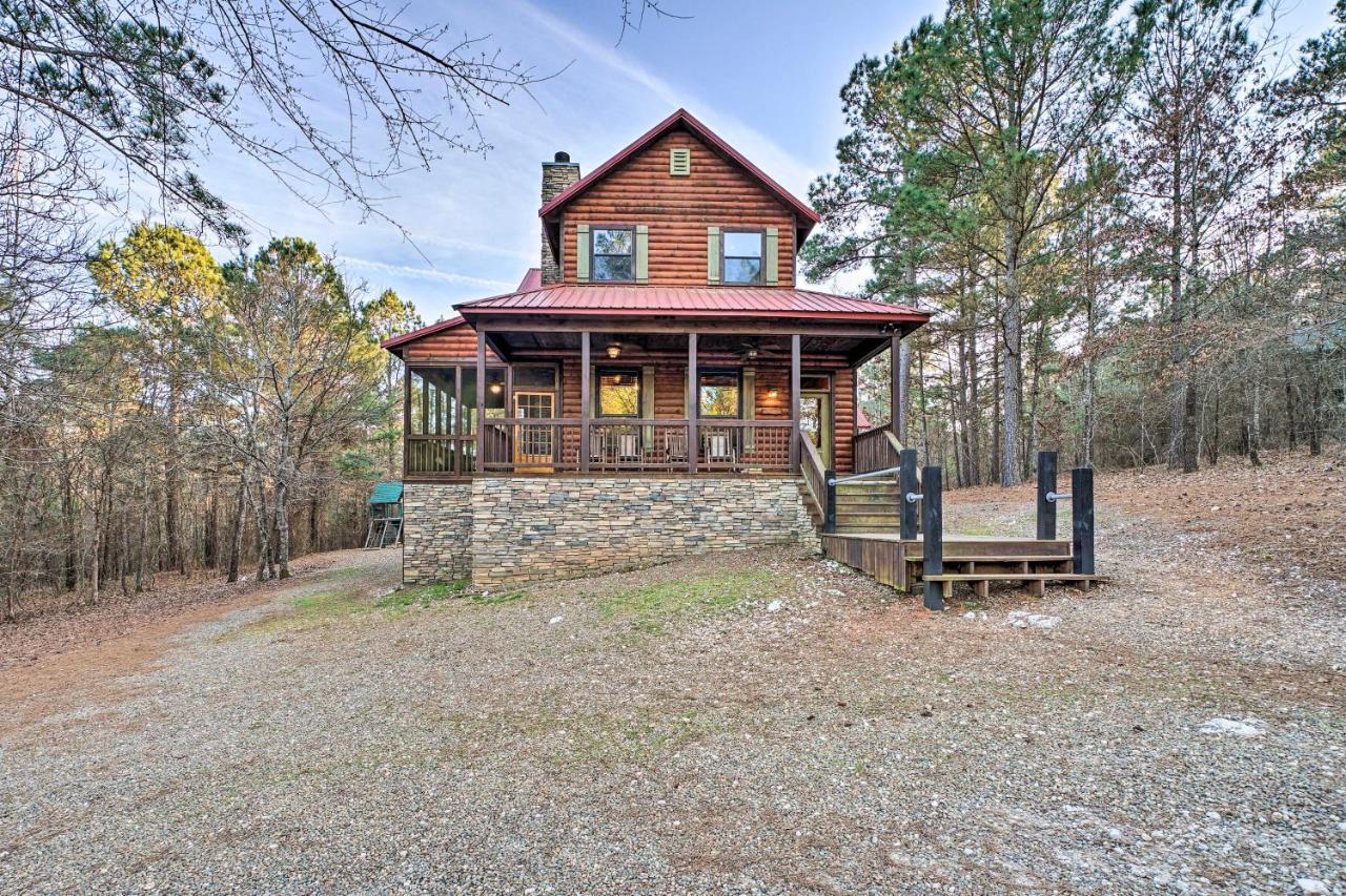 Broken Bow Cabin With Deck, Hot Tub And Fire Pit! Exterior photo